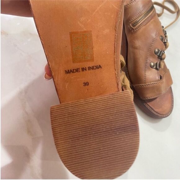 NWOB Free People City Of Lights Heels Size 9 - Picture 8 of 8